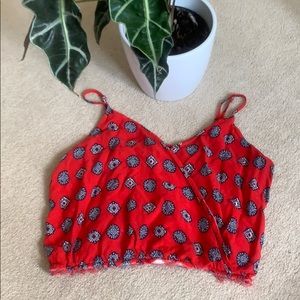 🦋 cute crop top made from old dress